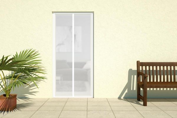 Magnetische Moskitonetz-Tür, individuelle Moskitonetz-Tür, 110 x 210 cm,  magnetischer Moskitonetz-Vorhang für Flure, Türen, Terrasse