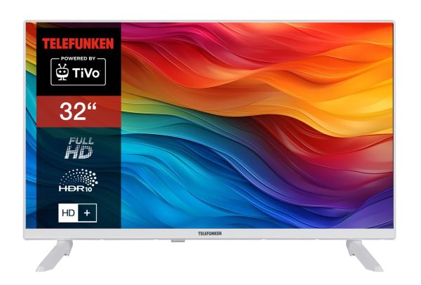 XF32TO750S-W 32 Zoll Fernseher / Smart TV (Full HD, HDR, HD+ 6 Monate inkl.,Triple-Tuner)