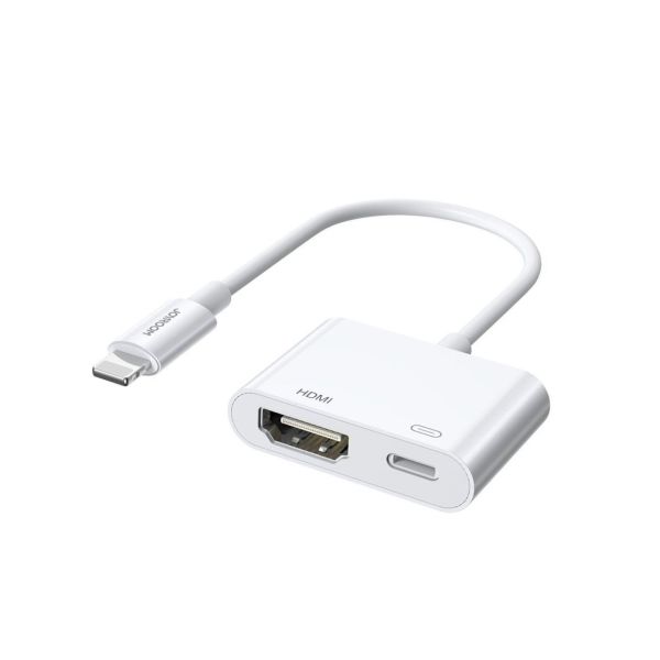 Adapter iPhone (männlich) auf digitales HDMI + iPhone FullHD 1080p 60Hz weiß Adapter