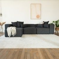 Modulares Sofa VERONA - L Anthrazit