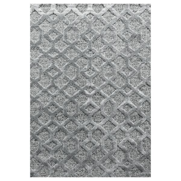 Teppich, PISA 4702, GREY, 200 x 290 cm