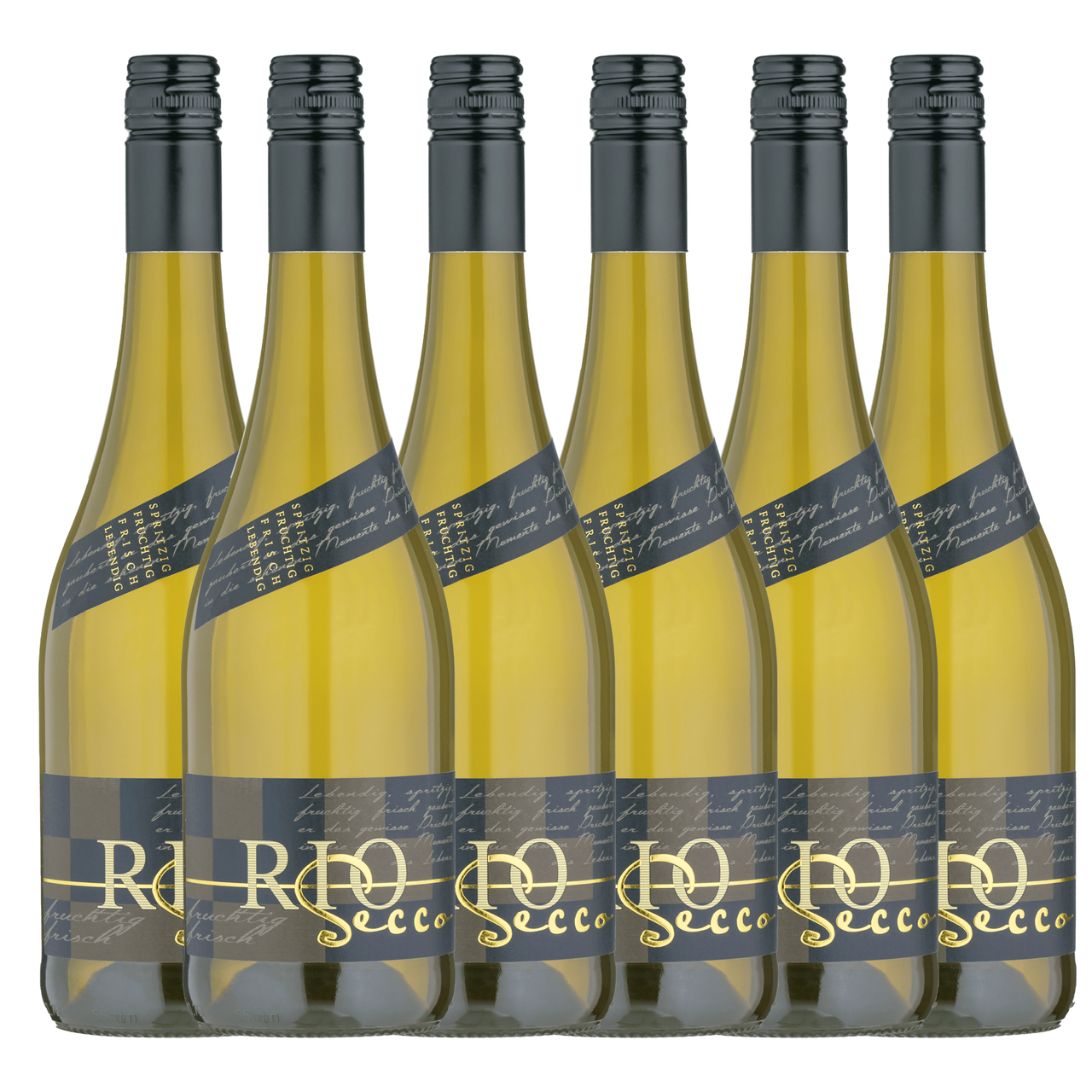 Bottwartaler Rio Secco Deutscher Perlwein Weiss6er Karton