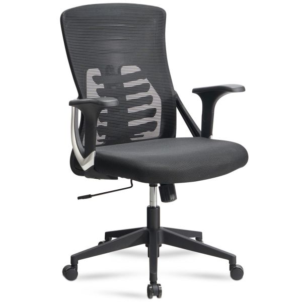 Bürostuhl Schreibtischstuhl Mesh Schwarz Drehstuhl Ergonomisch 120 kg