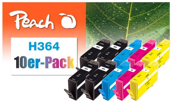 10er-Pack Tintenpatronen ersetzt HP No. 364