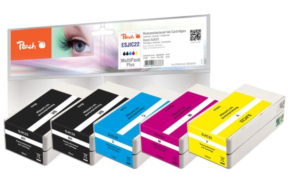 Spar Pack Plus Tintenpatronen ersetzt Epson SJIC22