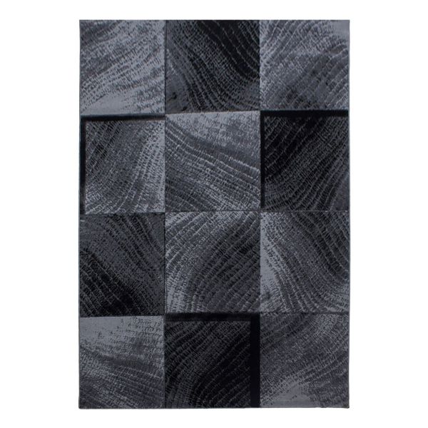 Teppich, PLUS 8003, BLACK, 200 x 290 cm