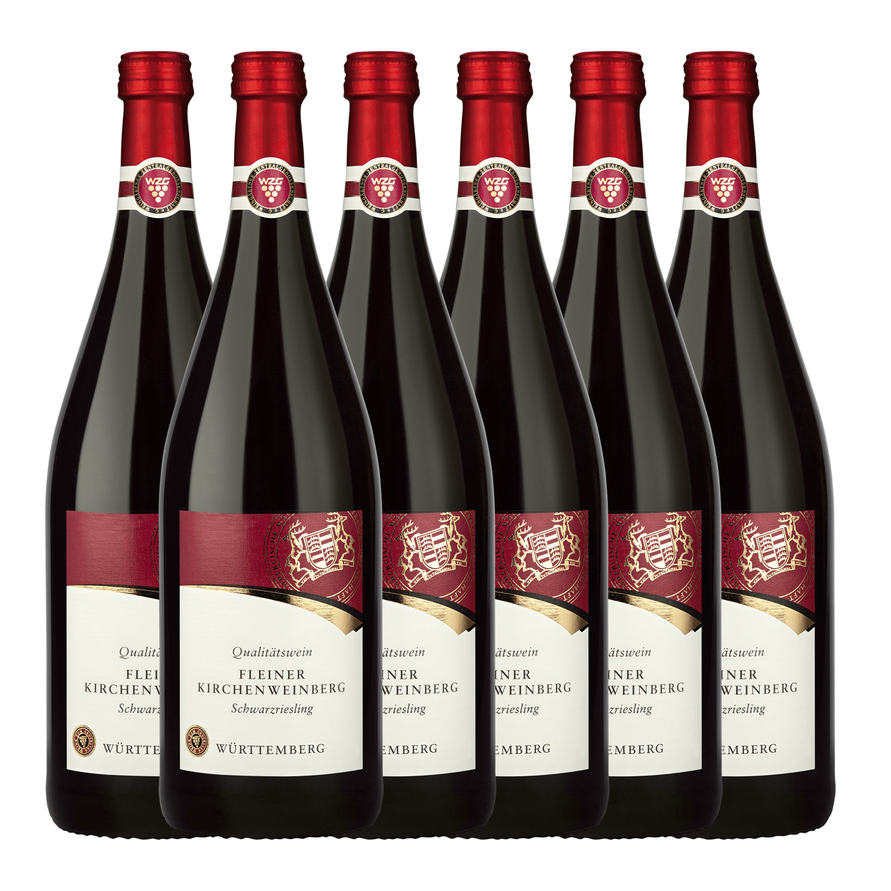 Fleiner Kirchenweinberg Schwarzriesling Qualitätswein lieblich6er Karton