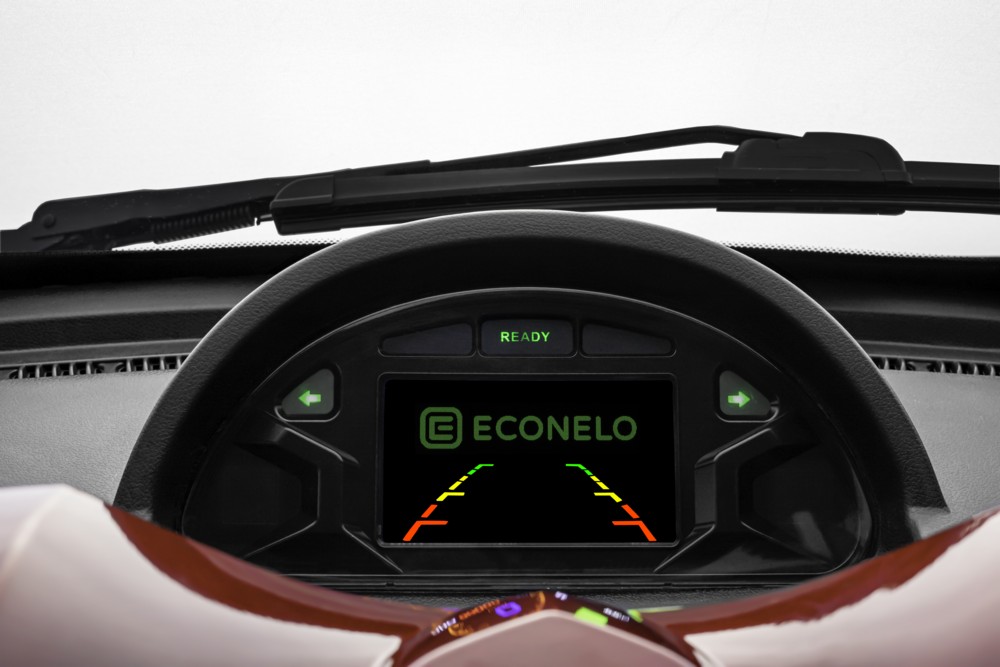 Econelo E-Kabinenroller NELO 3.1 25km/h schwarz, schwarz, 25