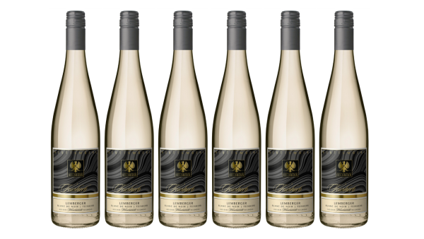 Heilbronner Lemberger Blanc De Noir Qualitätswein feinherb 0,75l 6er Karton