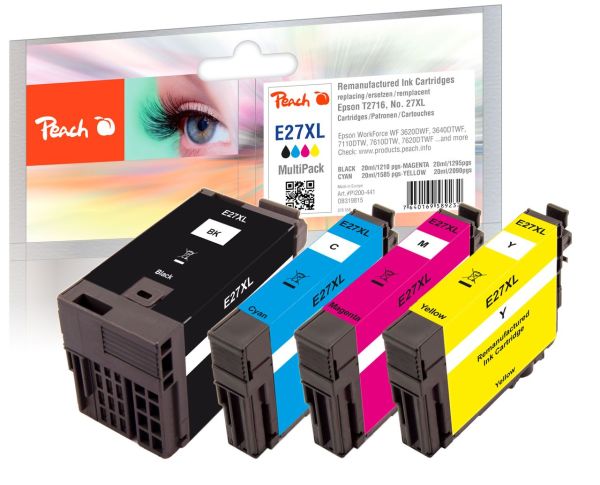 Spar Pack Tintenpatronen ersetzt Epson T2716, No. 27XL