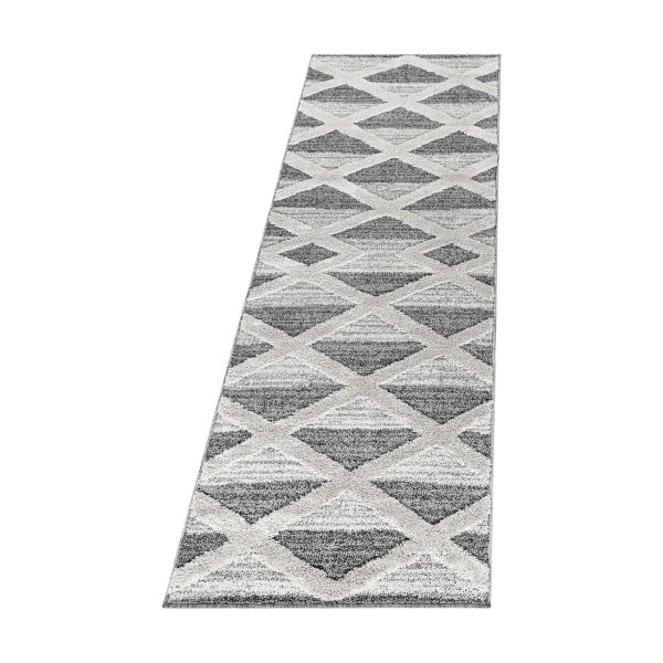 Teppich, PISA 4709, GREY, 80 x 250 cm