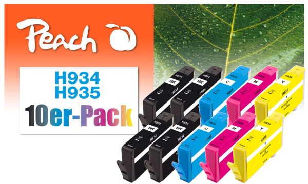 10er-Pack Tintenpatronen ersetzt HP No. 934, No. 935