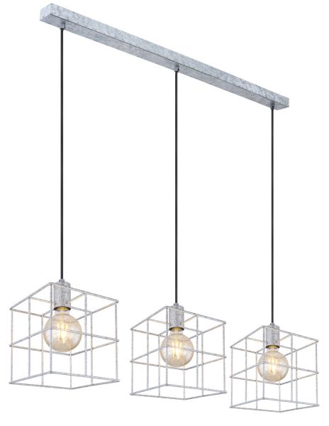 Lighting - MERRIL - Hängeleuchte Metall, 3x E27