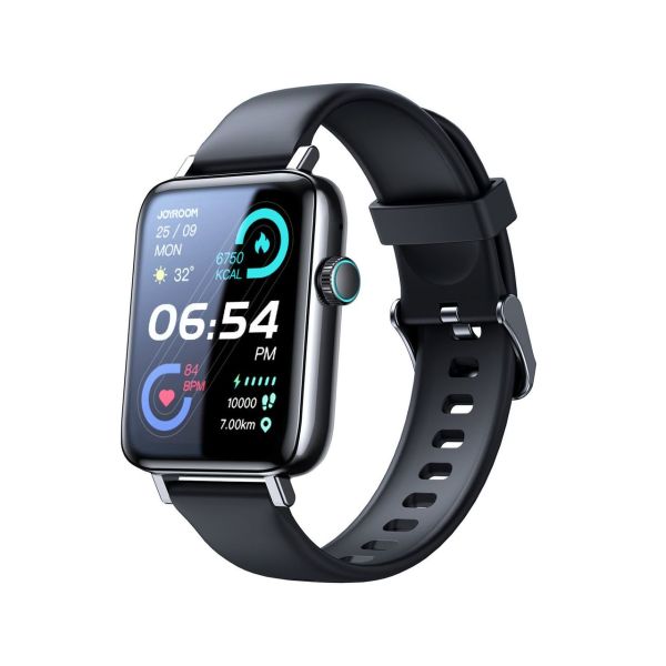 Fit-Life Series Smartwatch Bluetooth 3.0 mit Anrufannahmefunktion IP68 Schwarz (JR-FT5)