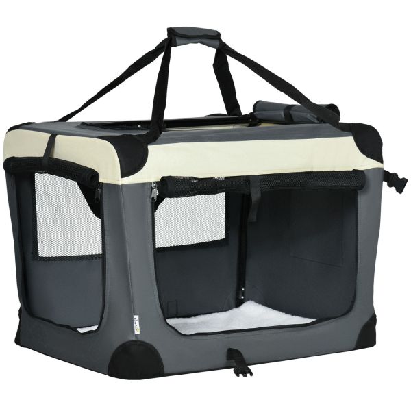 Hundebox faltbar Hundetransportbox Hundetasche 70 x 51 x 50 cm