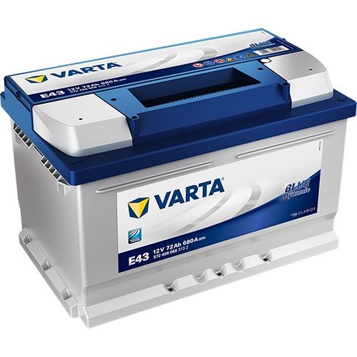 Blue Dynamic 5724090683132 Autobatterien, E43, 12 V, 72 Ah, 680 A