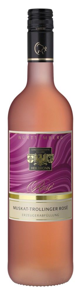 Heilbronner Muskat-Trollinger Rosé Qba