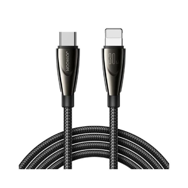 Pioneer Series SA31-CL3 USB-C / iPhone-Anschluss 30W 1,2m Kabel - Schwarz