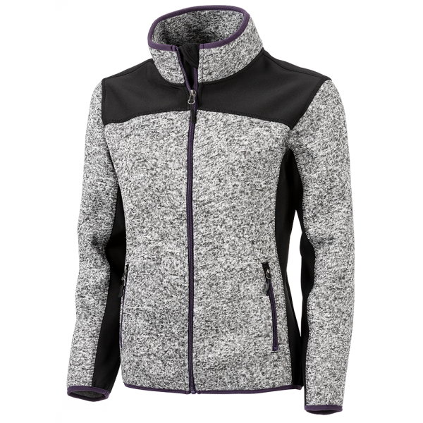 PRO Damen Arbeits- Strickfleece Jacke