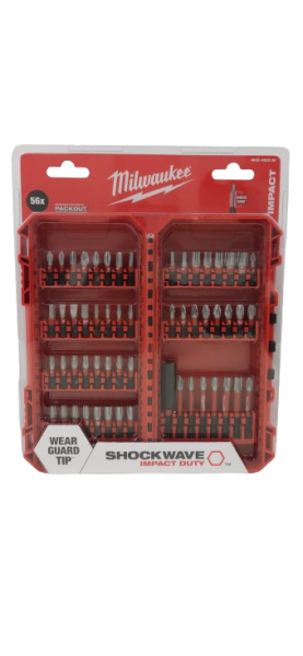 Milwaukee Shockwave Bit Set 56-tlg.