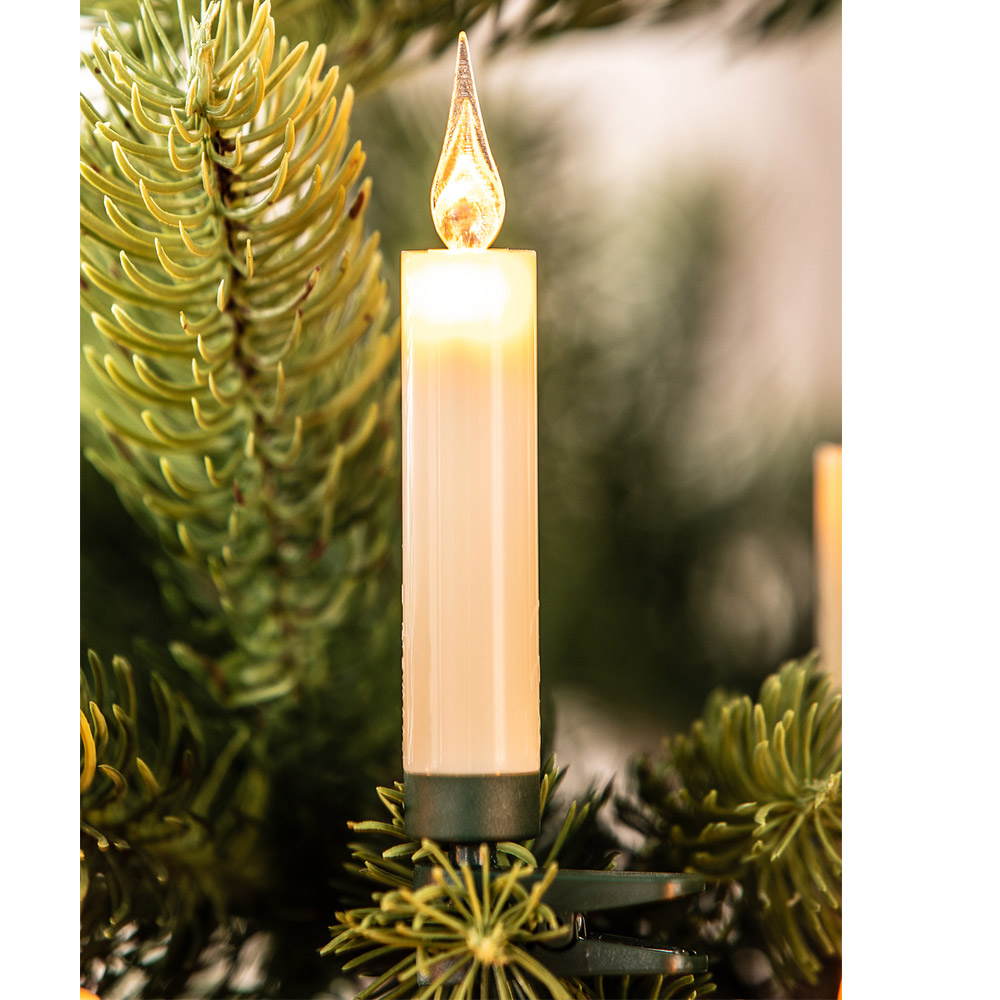 Bonetti Norma24 10 LED-Weihnachtskerzen Kabellose | Acryl-Flamme, Stück mit
