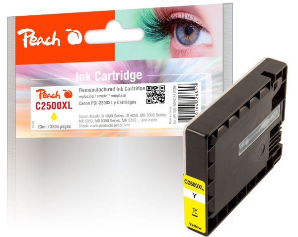 Tintenpatrone gelb ersetzt Canon PGI-2500XLY