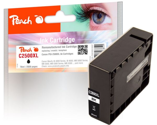 Tintenpatrone schwarz ersetzt Canon PGI-2500XLBK