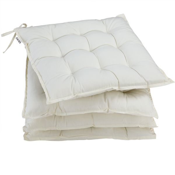 Sitzkissen 4er-Set Cozy Creme