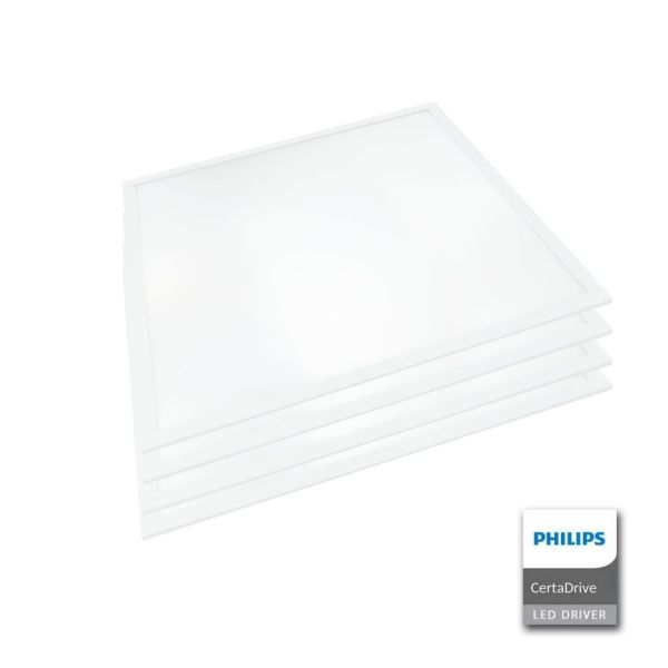 4er Pack LED Panel, 62x62 cm