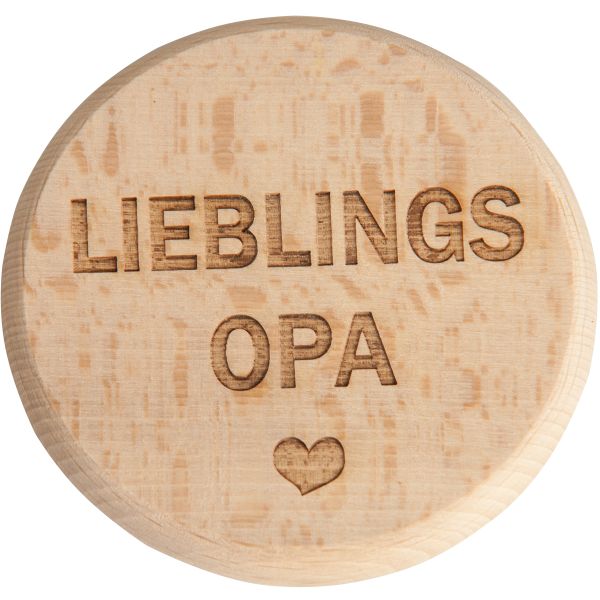 Bierdeckel/Glasabdecker "Lieblingsopa"