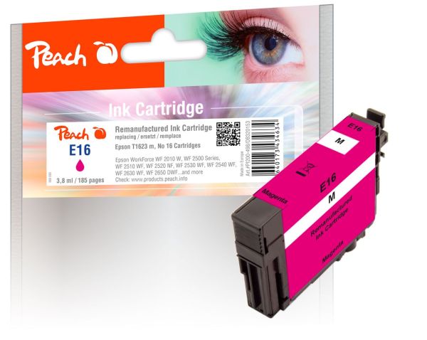 Tintenpatrone magenta ersetzt Epson No. 16 m