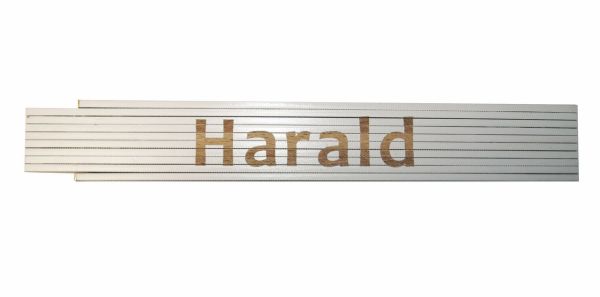Werkzeuge GmbH Meterstab weiß Harald