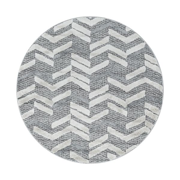 Teppich, PISA 4705, GREY, 80 x 80 cm