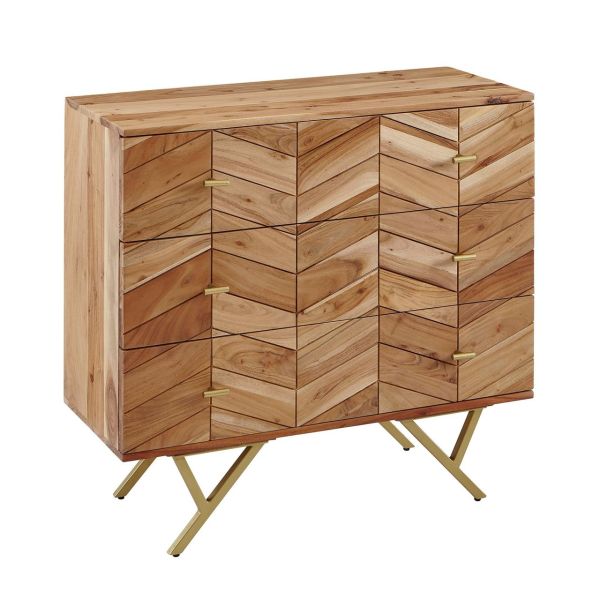 Sideboard 90 x 86 x 40 cm Braun