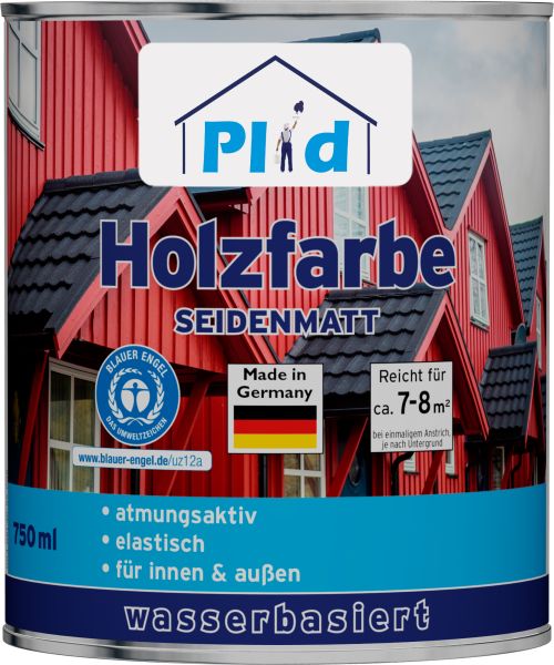 Premium Holzfarbe Holzlack Farbe für Holz Schwedenrot