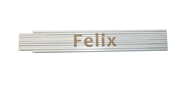 Werkzeuge GmbH Meterstab weiß Felix