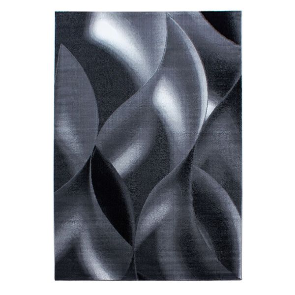 Teppich, PLUS 8008, BLACK, 240 x 340 cm