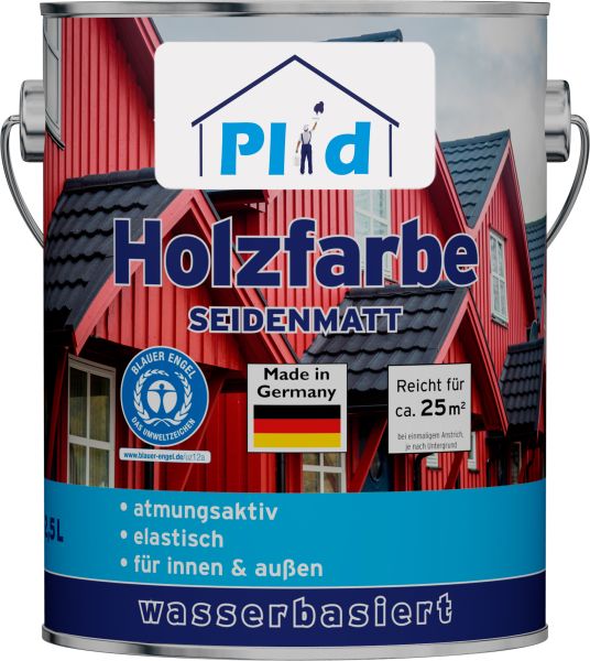 Premium Holzfarbe Holzlack Farbe für Holz Schwedenrot