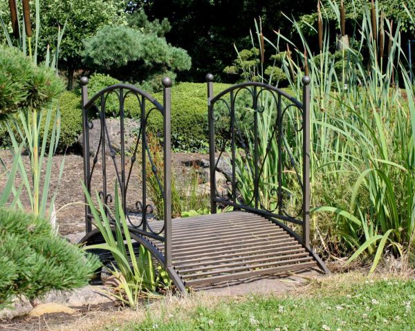 Harms Gartenbrücke TAUPO, mit Geländer