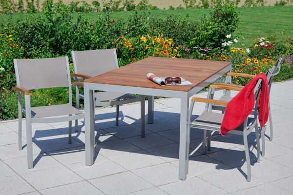 Naxos Set 5tlg. Tisch 150x90 cm