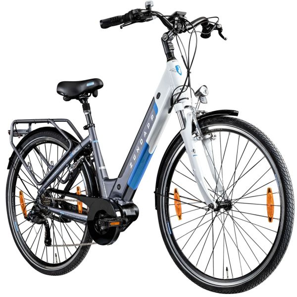 Z901 E Bike Damen 28 Zoll 150 - 180 cm Pedelec Damenfahrrad City 7 Gang Elektrofahrrad Hollandrad An