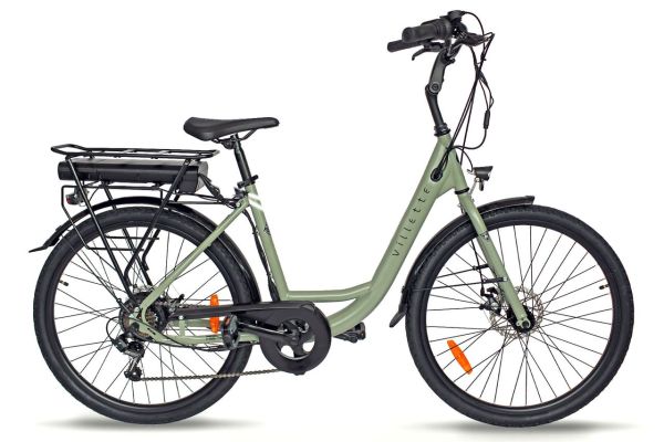 Denver E4000 Plus, , City E-bike, Damen, 26-Zoll, 7-Gang, Grün