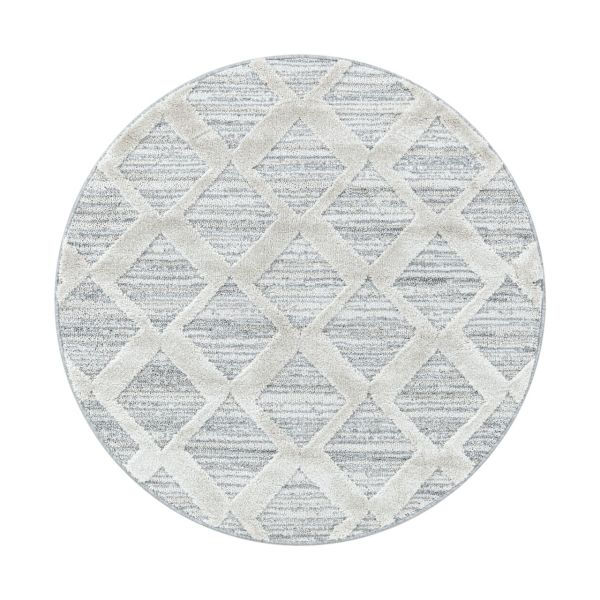 Teppich, PISA 4703, GREY, 160 x 160 cm