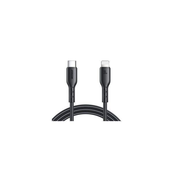 Flash-Charge Series SA26-CL3 USB-C/ Iphone -Kabel 30 W 2 m – schwarz