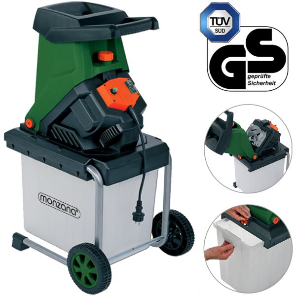 Deuba Gartenhäcksler 50l 2500 W