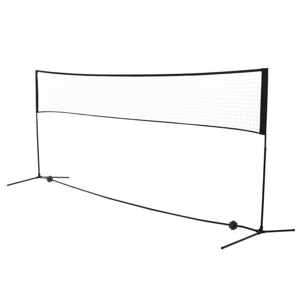 Badmintonnetz Tragbar 2 Höhen 94/158cm Tragetasche PE 400 x 60 cm