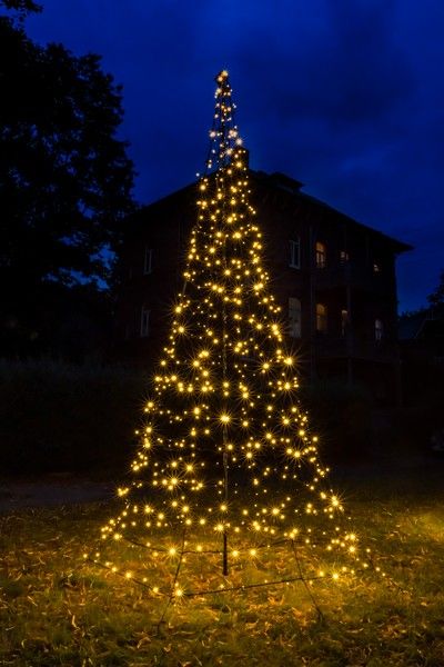 warmweiße LEDs 480 und Norma24 blinkende LED-Tannenbaum, Star-Max | Galaxy