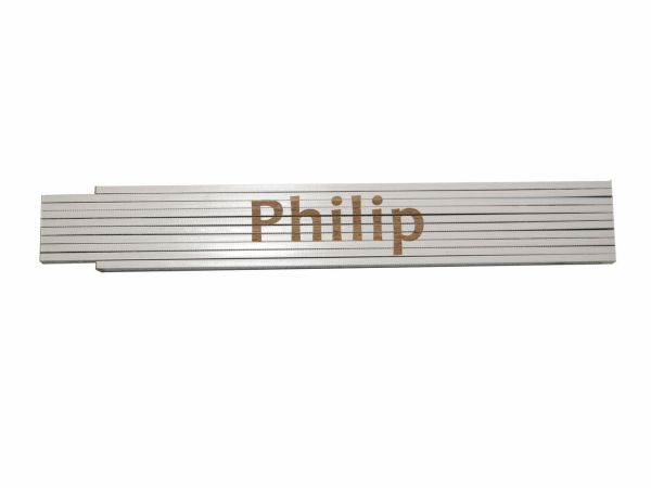 Werkzeuge GmbH Meterstab weiß Philip