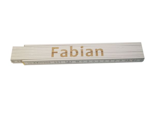 Werkzeuge GmbH Meterstab weiß Fabian