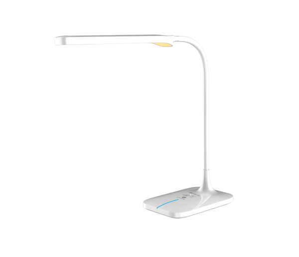 Lighting - URANO - Tischleuchte Kunststoff weiß, LED